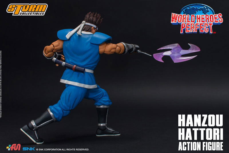 World Heroes Perfect Action Figure Hanzo Hattori