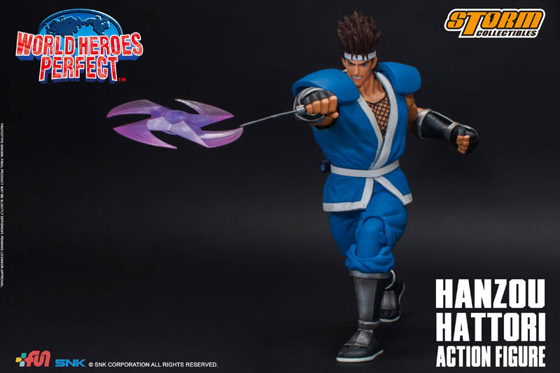 World Heroes Perfect Action Figure Hanzo Hattori