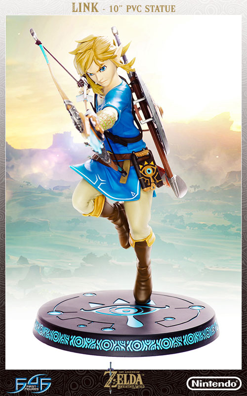 The Legend of Zelda: Breath of the Wild / Link 10 Inch PVC Statue(Provisional)