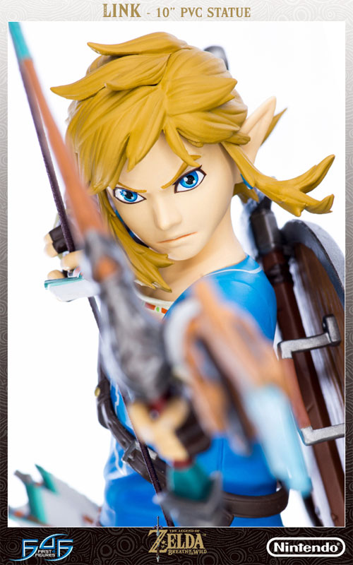 The Legend of Zelda: Breath of the Wild / Link 10 Inch PVC Statue(Provisional)