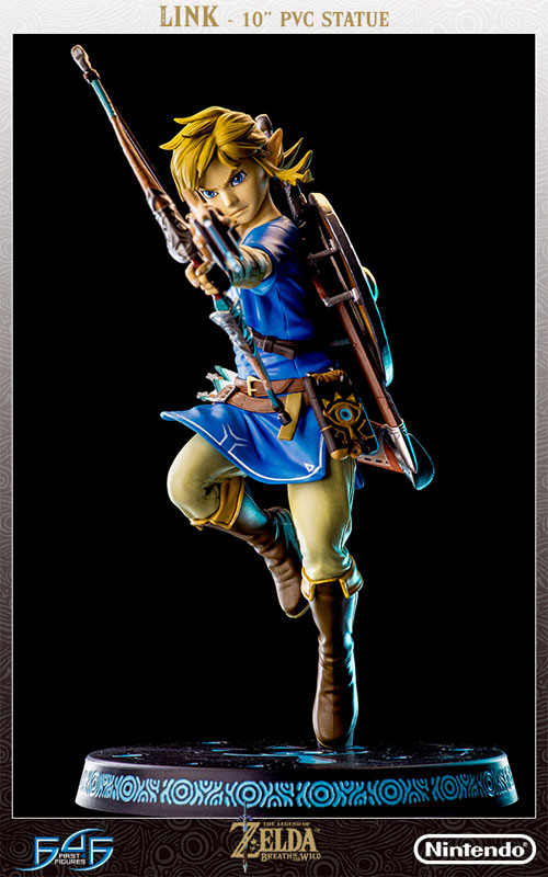 The Legend of Zelda: Breath of the Wild / Link 10 Inch PVC Statue(Provisional)