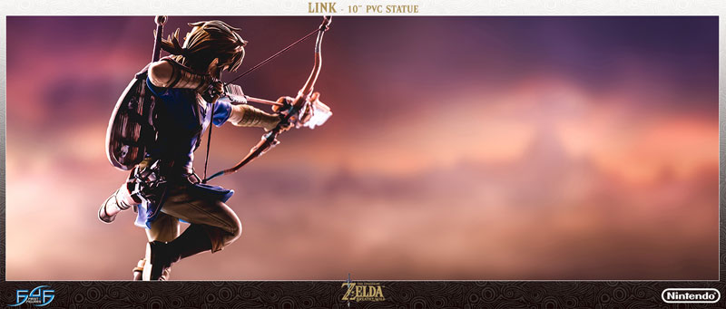 The Legend of Zelda: Breath of the Wild / Link 10 Inch PVC Statue(Provisional)