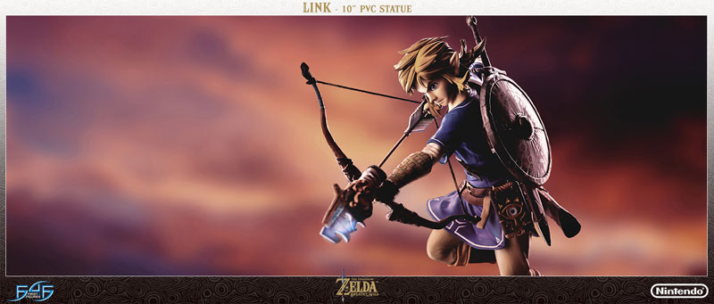 The Legend of Zelda: Breath of the Wild / Link 10 Inch PVC Statue(Provisional)