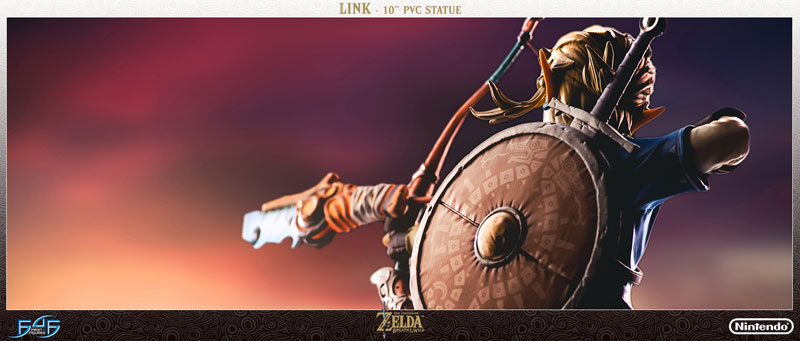 The Legend of Zelda: Breath of the Wild / Link 10 Inch PVC Statue(Provisional)
