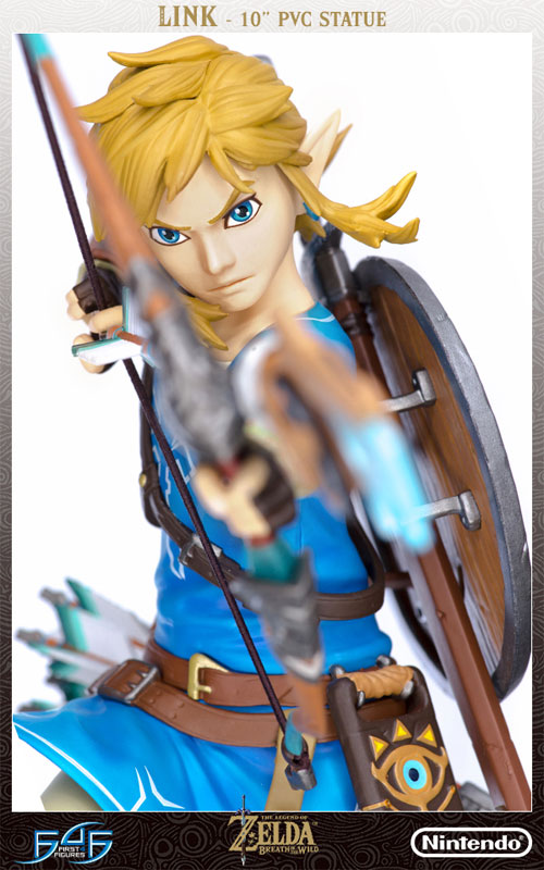 The Legend of Zelda: Breath of the Wild / Link 10 Inch PVC Statue(Provisional)