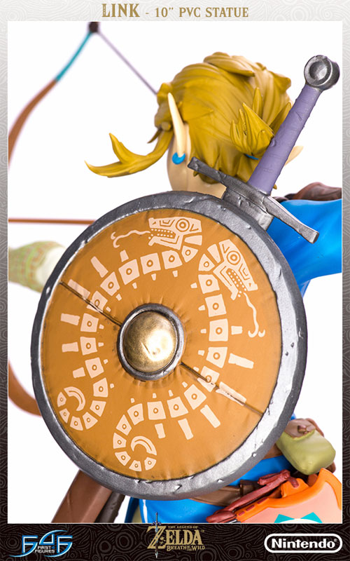 The Legend of Zelda: Breath of the Wild / Link 10 Inch PVC Statue(Provisional)