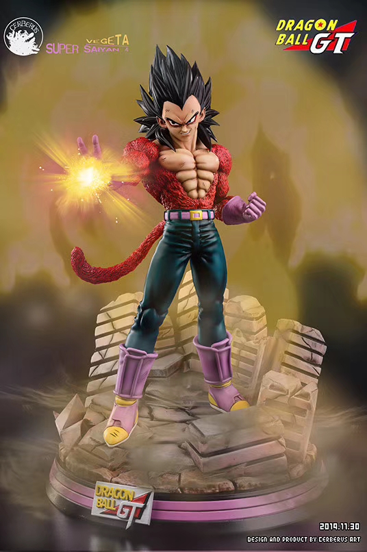 Cerberus Art - Super Saiyan 4 Vegeta