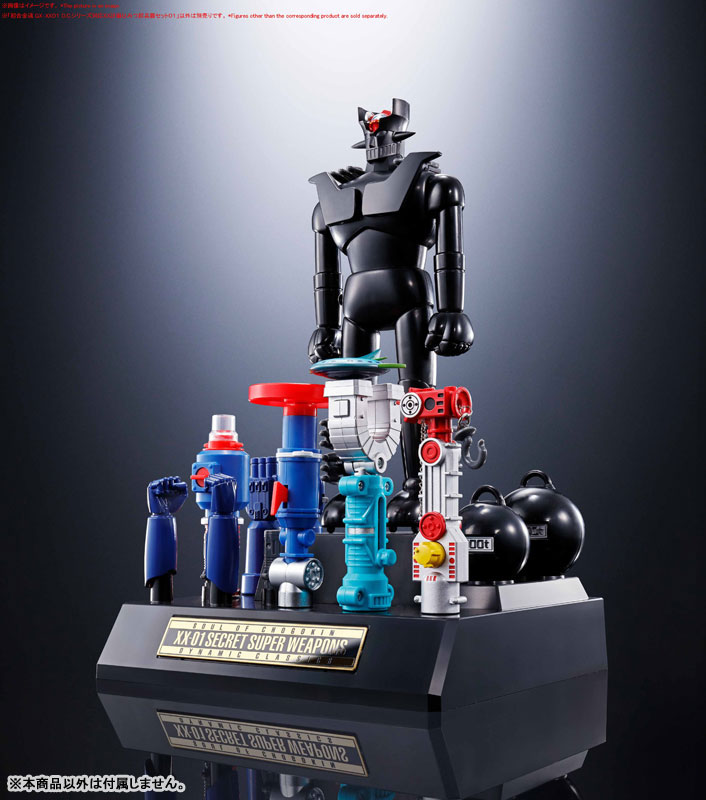 BANDAI SPIRITS : Soul of Chogokin GX-XX01 D.C. Series Compatible XX Plan Secret Super Weapon Set 01