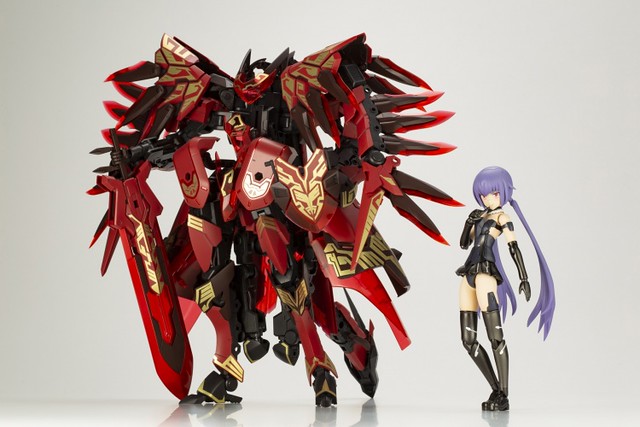 Titan Mecha 07EX Crimson Wings & Frame Arms Girl Style (Special Cara)
