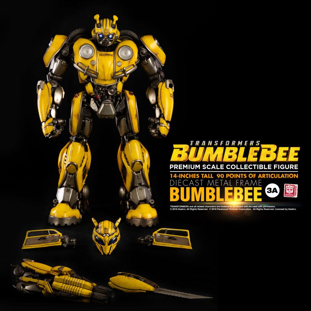 THREEZERO เผยภาพโครงสร้างภายในของหุ่น Bumblebee ที่ใช้ Alloy เป็นส่วนผสม
