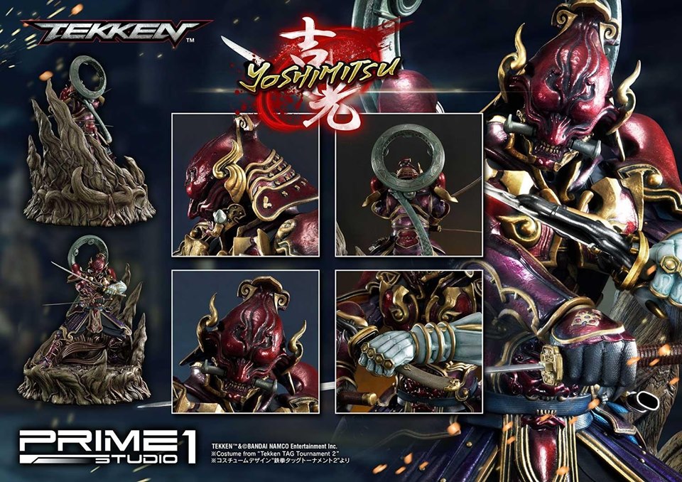 PRIME1 STUDIO PMTK7-02: Yoshimitsu (Tekken)