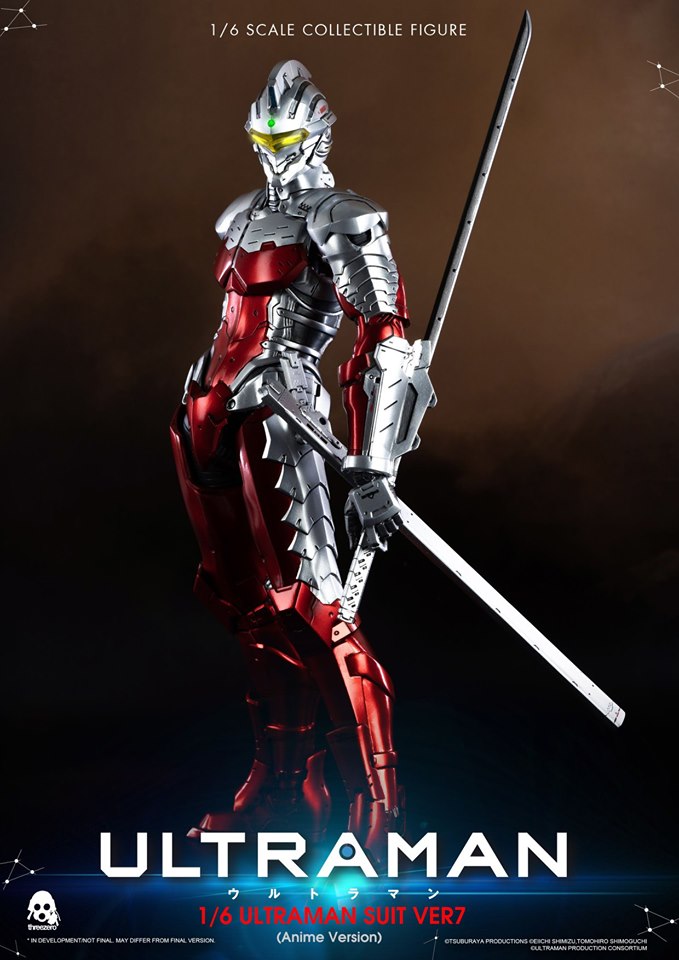 Threezero 1/6 ULTRAMAN SUIT Ver7(Anime Version)