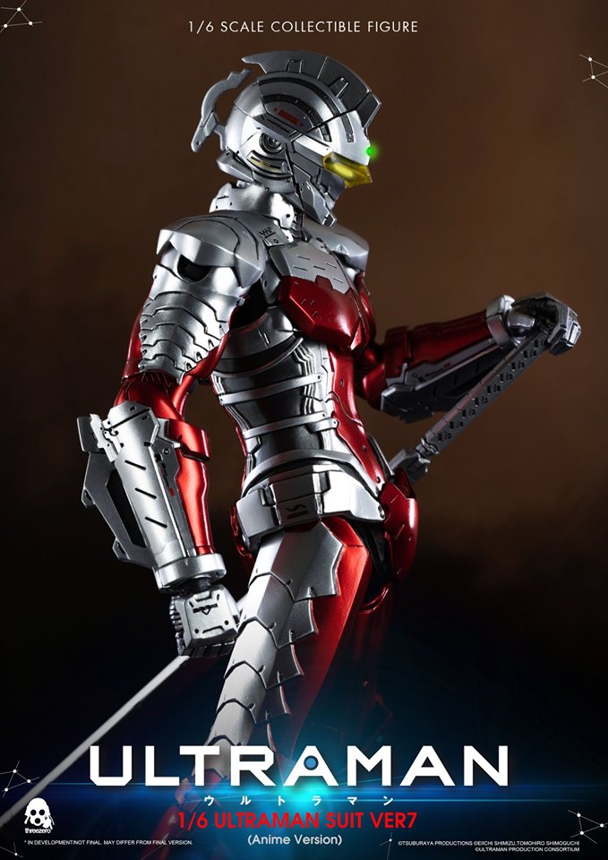 Threezero 1/6 ULTRAMAN SUIT Ver7(Anime Version)