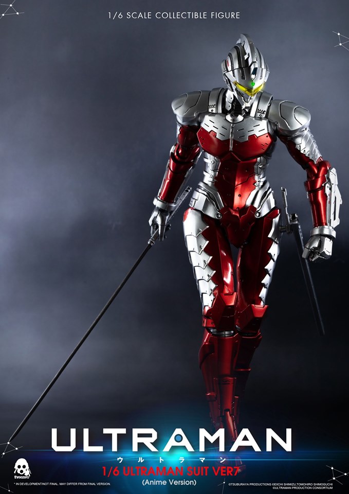Threezero 1/6 ULTRAMAN SUIT Ver7(Anime Version)