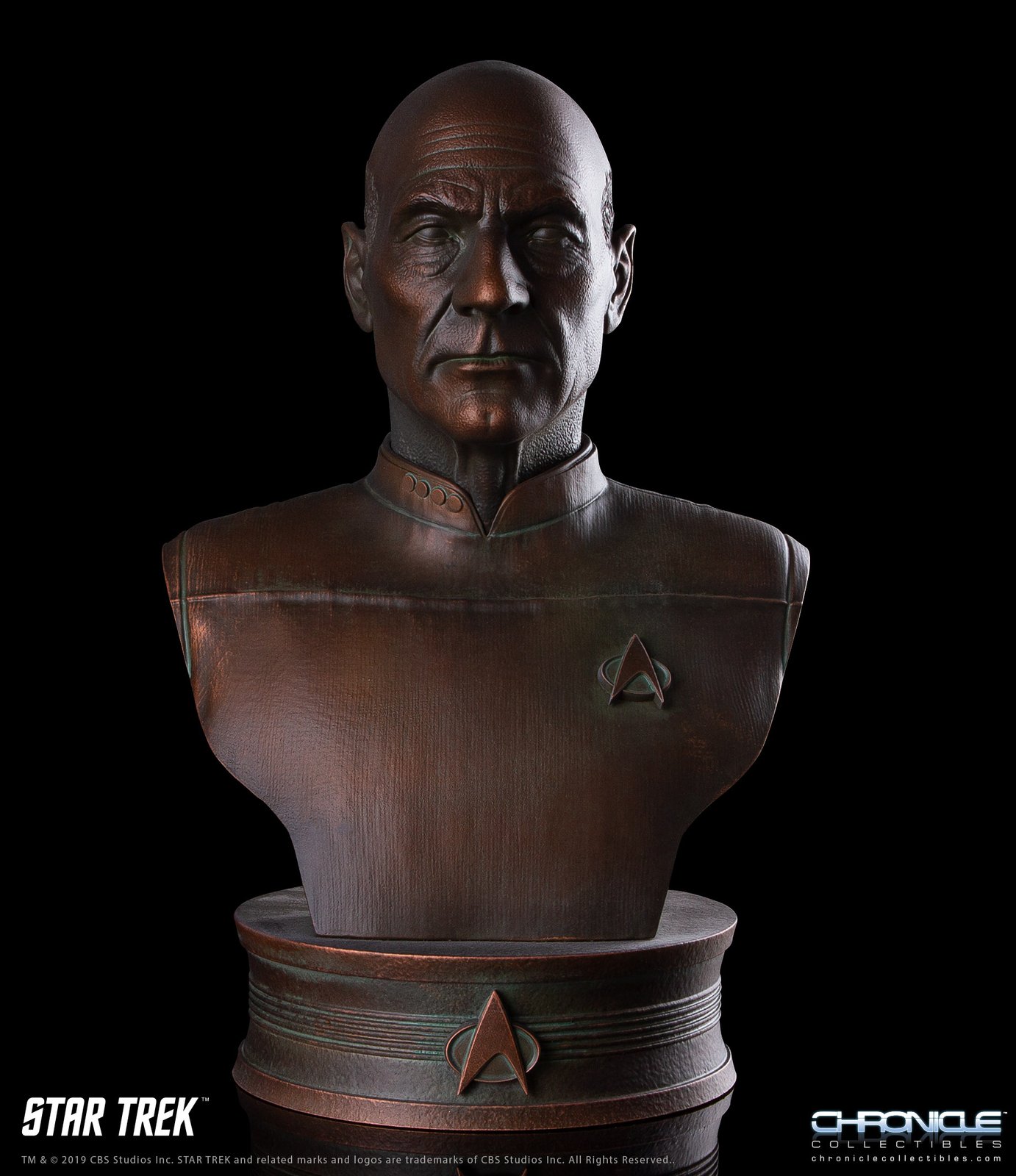 Chronicle Collectibles เปิดรับจองงานบัสขนาด 1/2 ่ของ Picard และ Pike จากซีรีส์สุดฮิต Star Trek