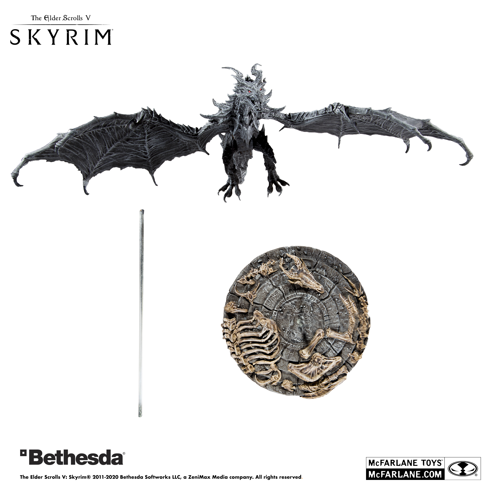 The Elder Scrolls V: Skyrim ALDUIN Dragon Action Figure