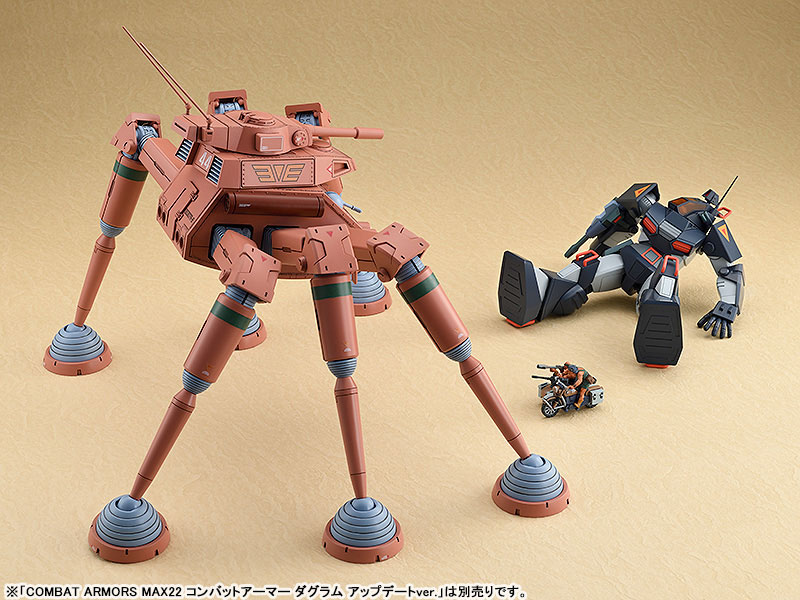 COMBAT ARMORS MAX 23 Fang of the Sun Dougram Abitate F44D Desert Gunner 1/72