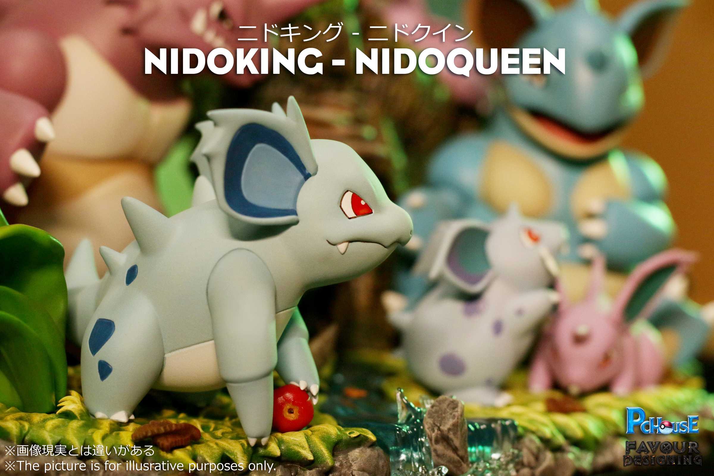 Nidoking & Nidoqueen Family