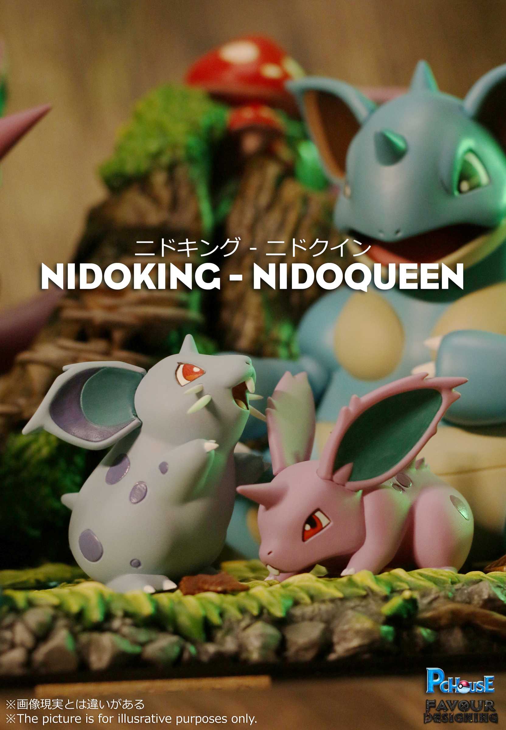 Nidoking & Nidoqueen Family