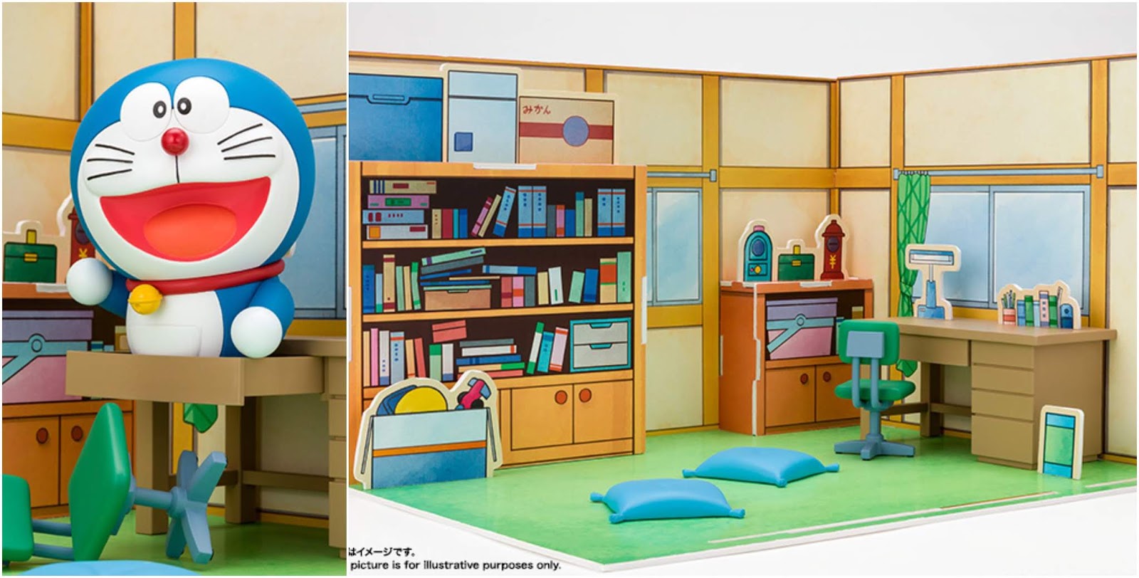 Doraemon- Nobita's room set Figuarts ZERO