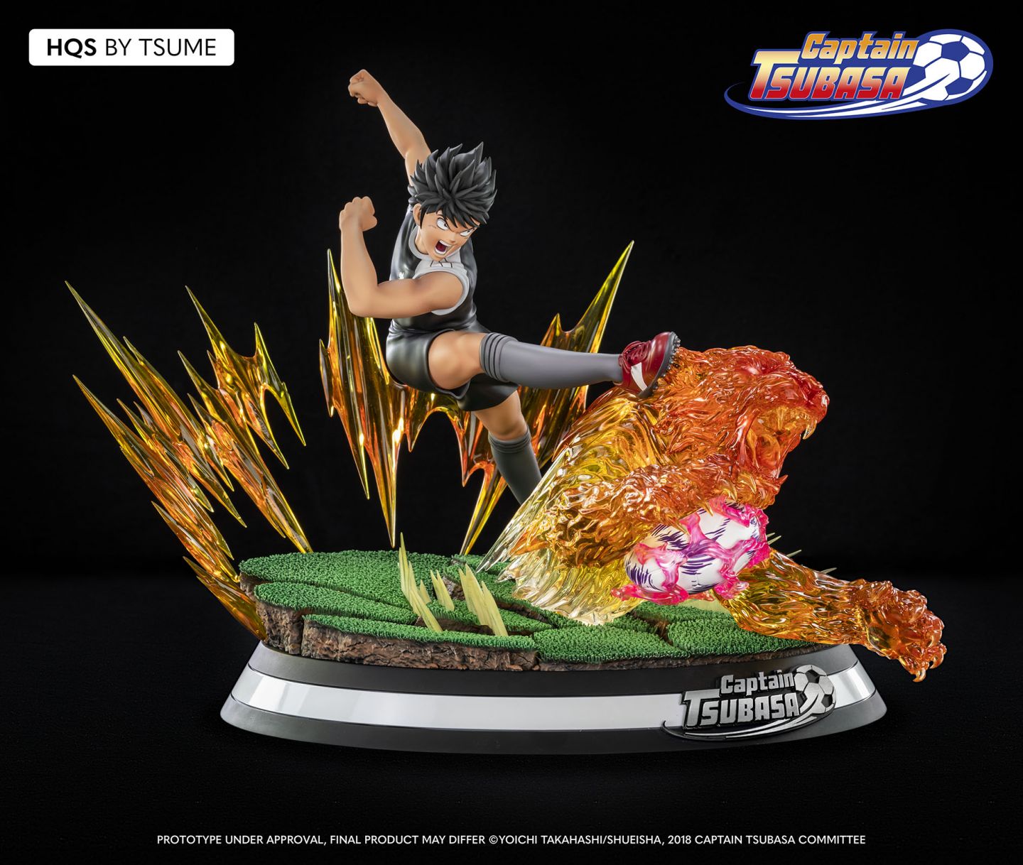 Captain Tsubasa - Kojiro Hyuga -Tiger Shot- HQS 1/6