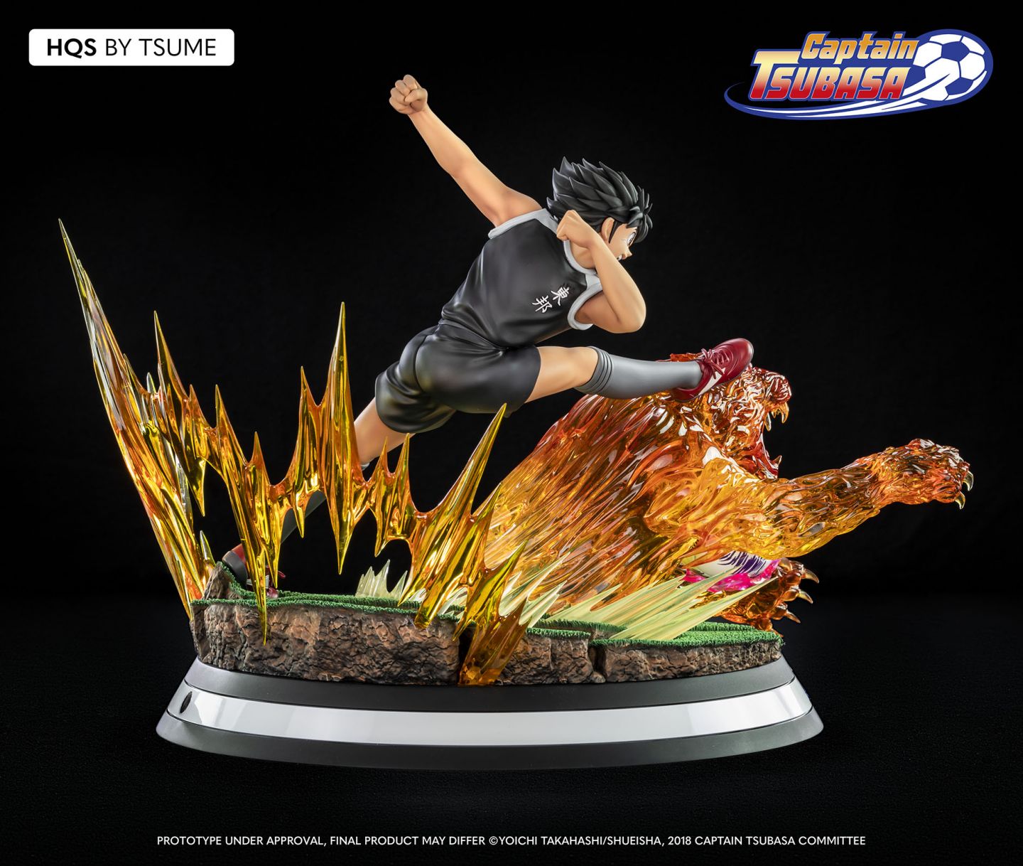 Captain Tsubasa - Kojiro Hyuga -Tiger Shot- HQS 1/6