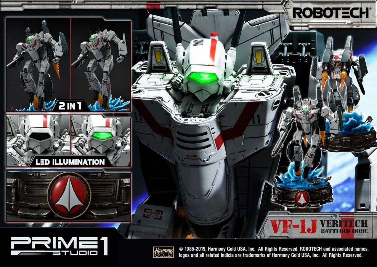 Robotec Saga VF-1J Officer's Veritech Battloid Mode