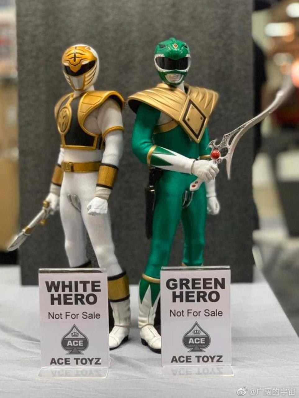 1/6 classic mighty superhero White Hero