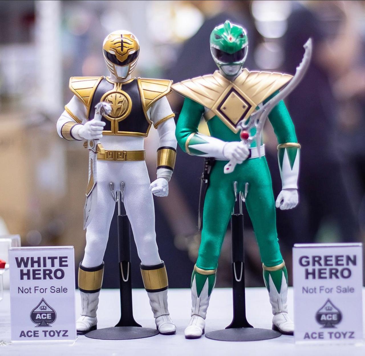 1/6 classic mighty superhero White Hero