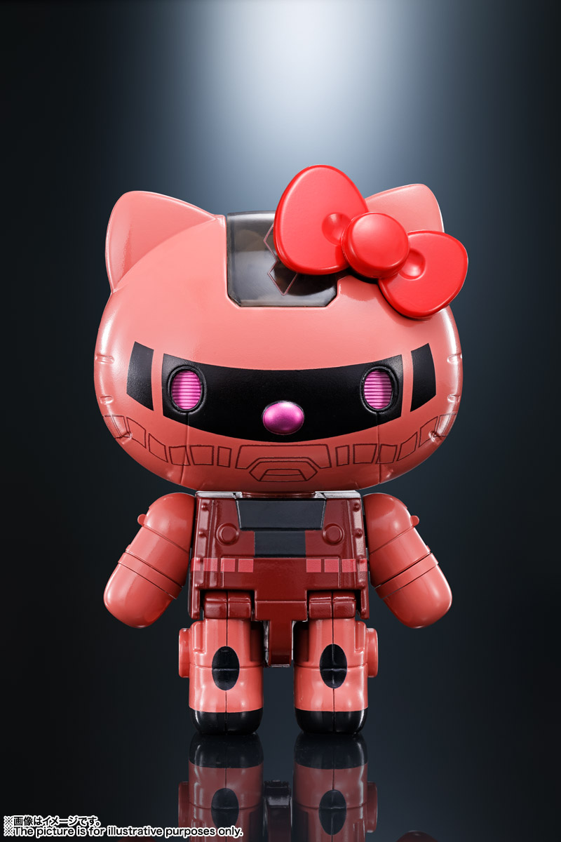 Chogokin Char's Custom Zaku II * Hello Kitty (Mobile Suit Gundam)
