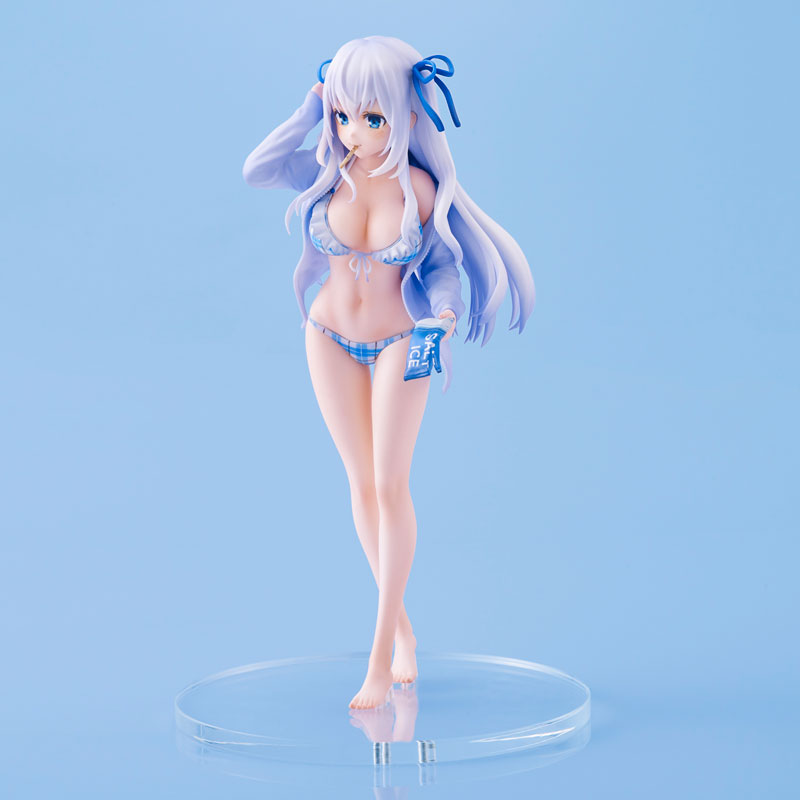 Kasu Komeshiro Illustration blue