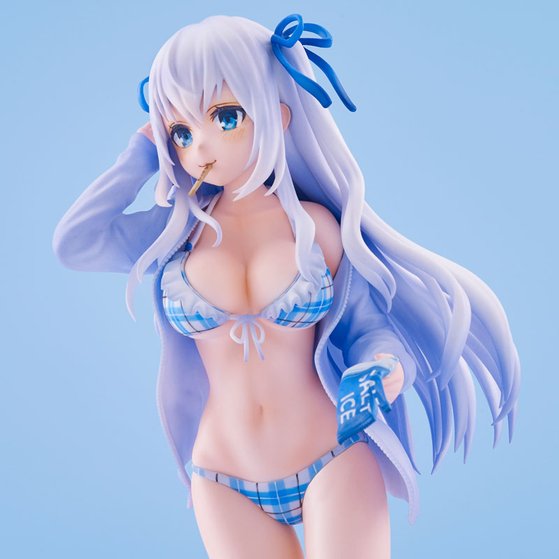 Kasu Komeshiro Illustration blue