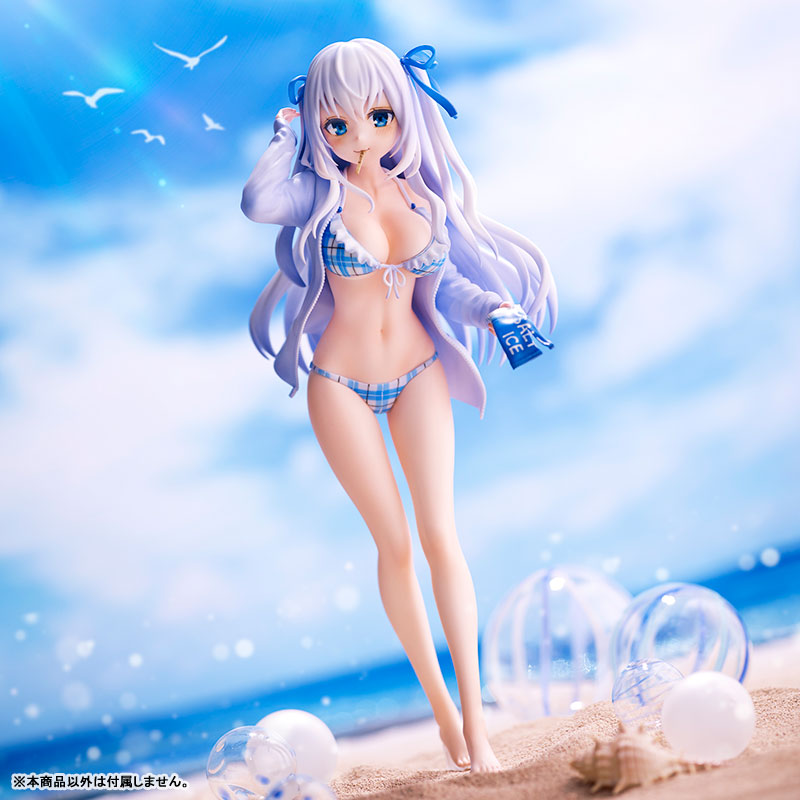 Kasu Komeshiro Illustration blue