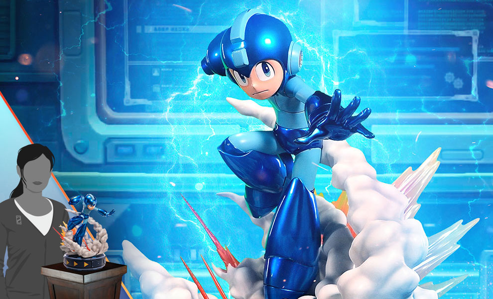 Mega Man 1/4 Scalse Statue