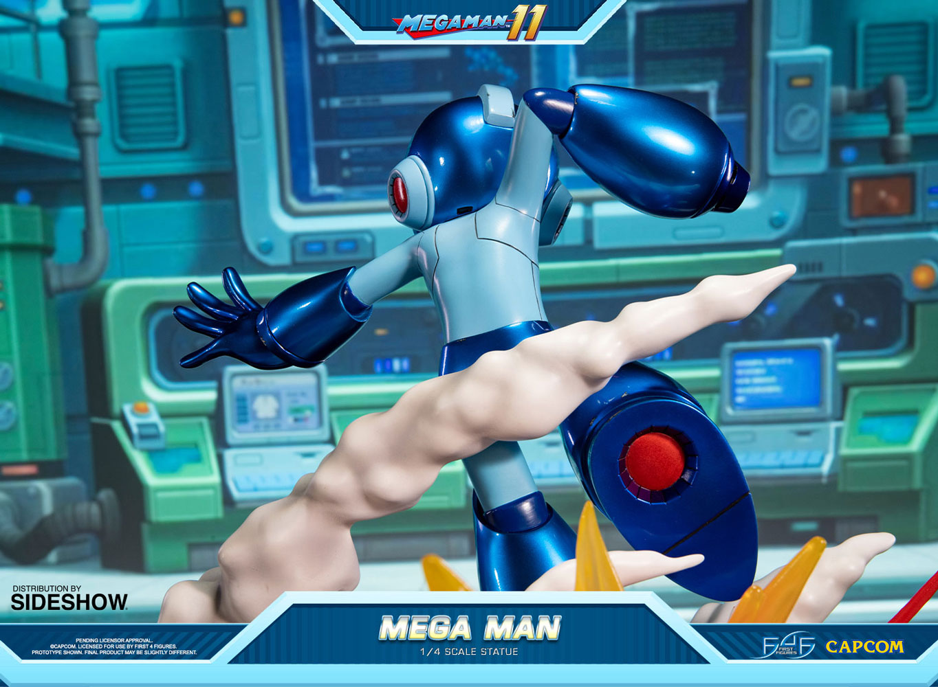 Mega Man 1/4 Scalse Statue