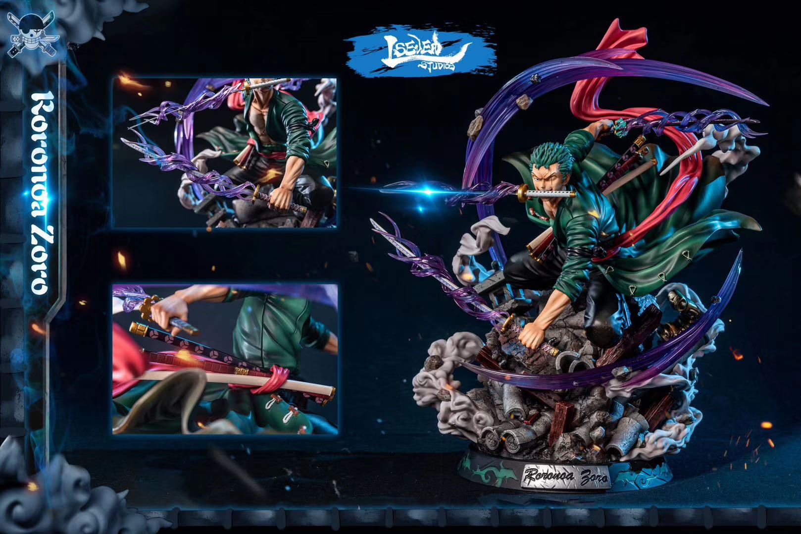 1/6 Scale Roronoa Zoro - ONE PIECE Resin Statue