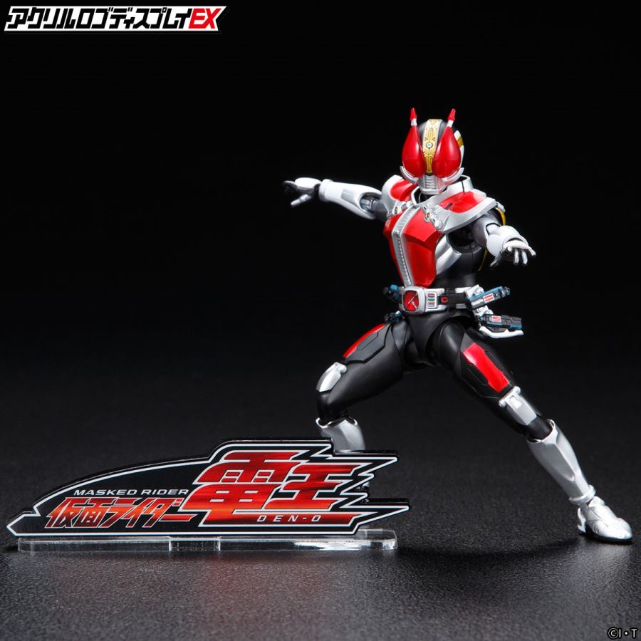 Acrylic logo display EX Kamen Rider Den-o