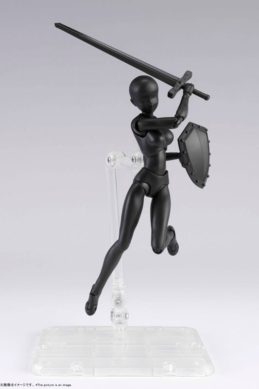 S.H.Figuarts Body-chan DX SET 2 (Solid black Color Ver.)