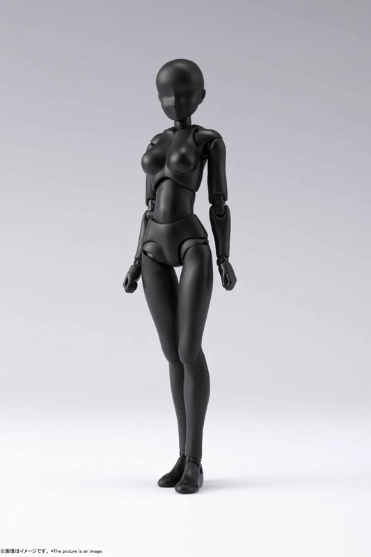 S.H.Figuarts Body-chan DX SET 2 (Solid black Color Ver.)