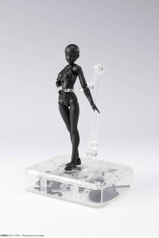 S.H.Figuarts Body-chan DX SET 2 (Solid black Color Ver.)