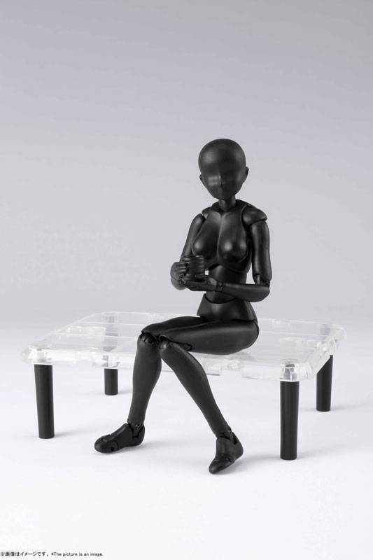 S.H.Figuarts Body-chan DX SET 2 (Solid black Color Ver.)
