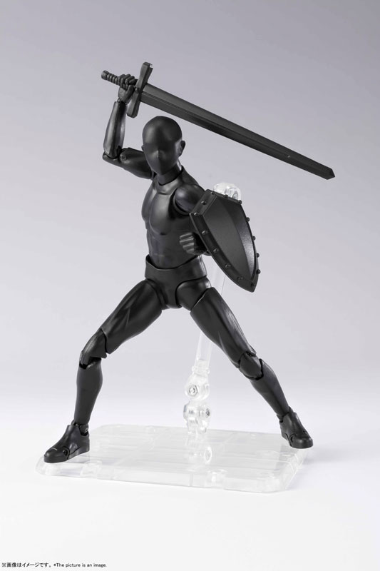 S.H.Figuarts Body-kun DX SET 2 (Solid black Color Ver.)