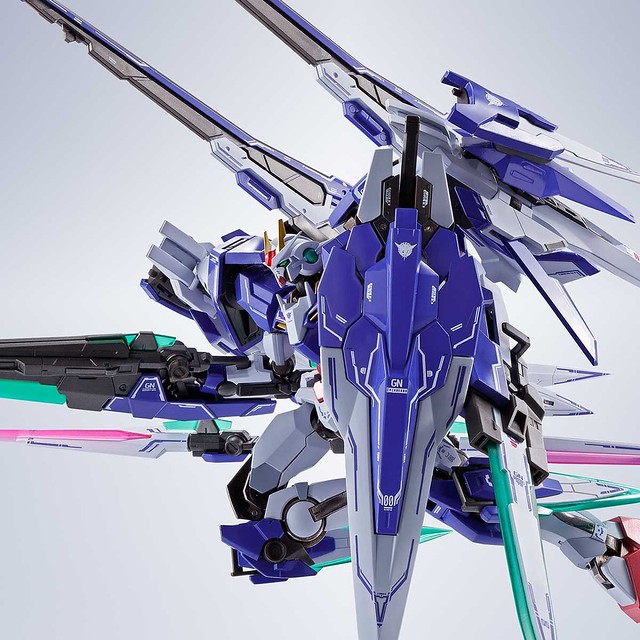 METAL ROBOT SPIRITS  Gundam OO Riser Seven Sword + GN Sword II Blaster Set