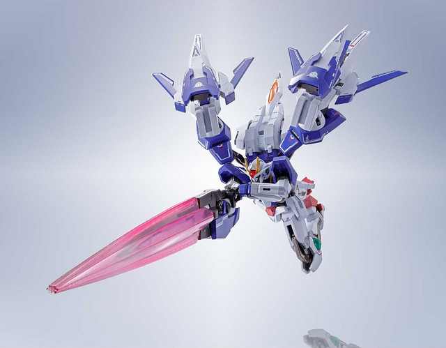 METAL ROBOT SPIRITS  Gundam OO Riser Seven Sword + GN Sword II Blaster Set