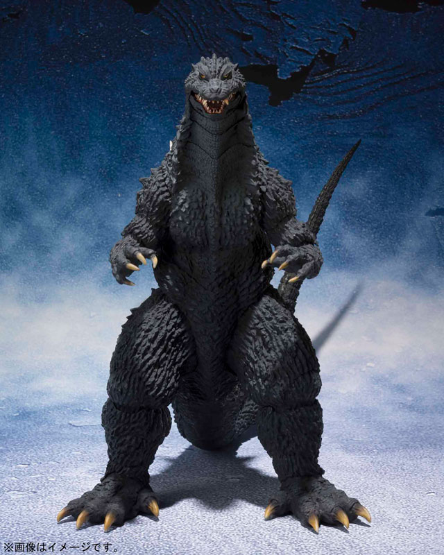 S.H.MonsterArts Godzilla (2002) Godzilla Against Mechagodzilla