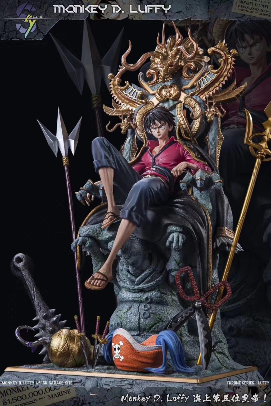 Luffy on Throne
