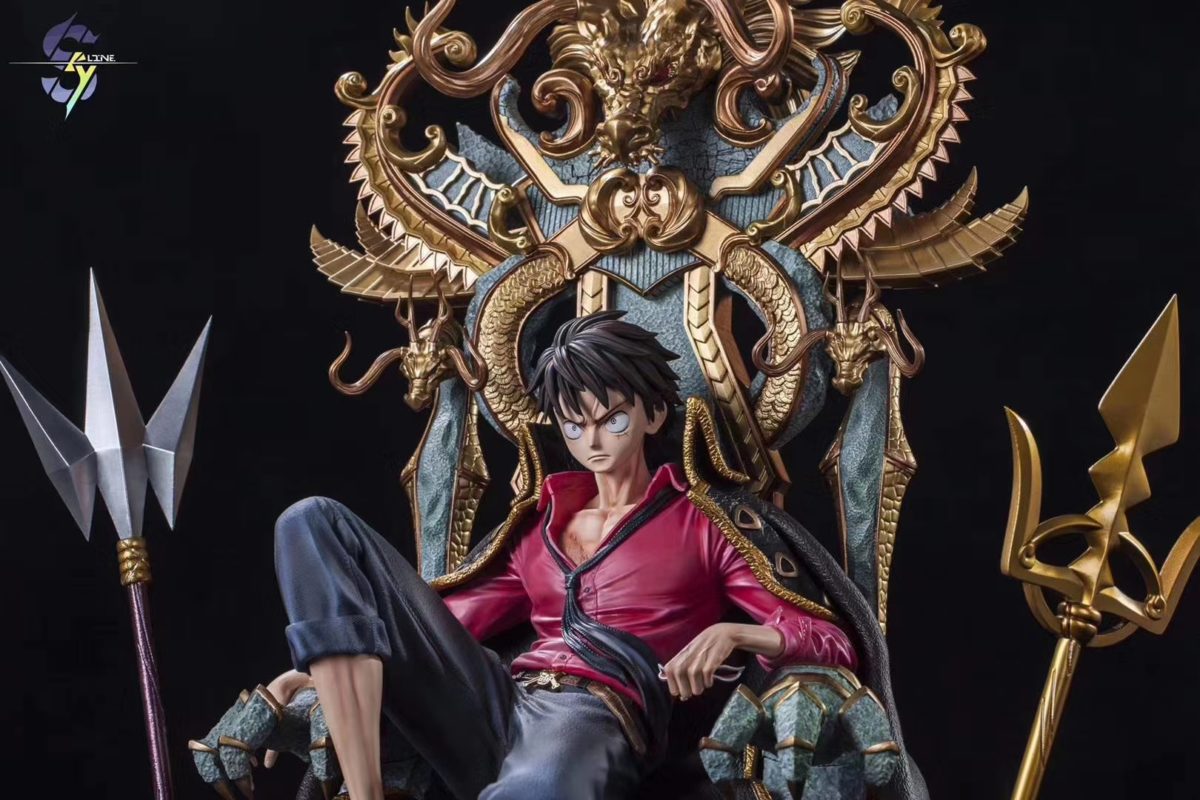Luffy on Throne