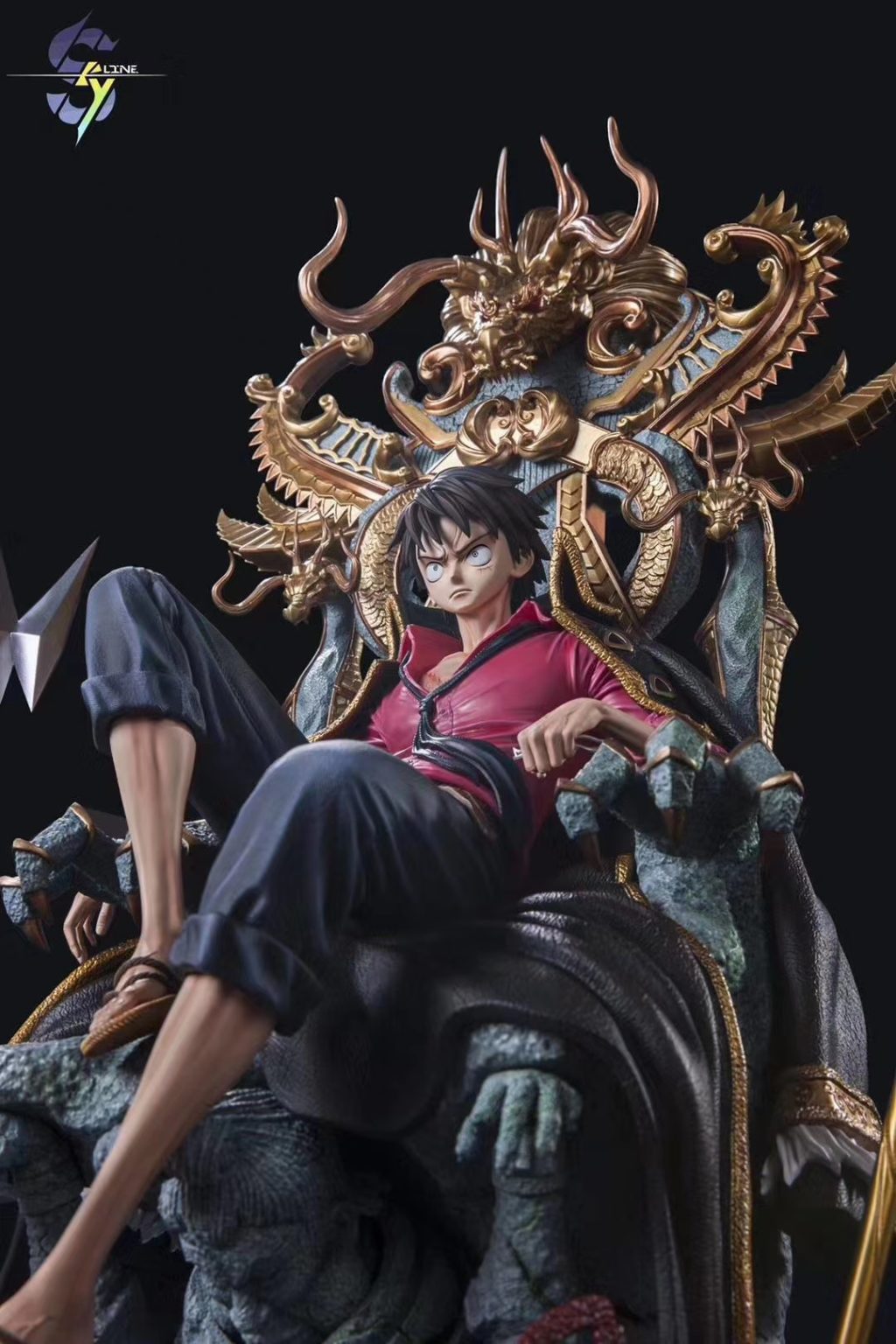 Luffy on Throne