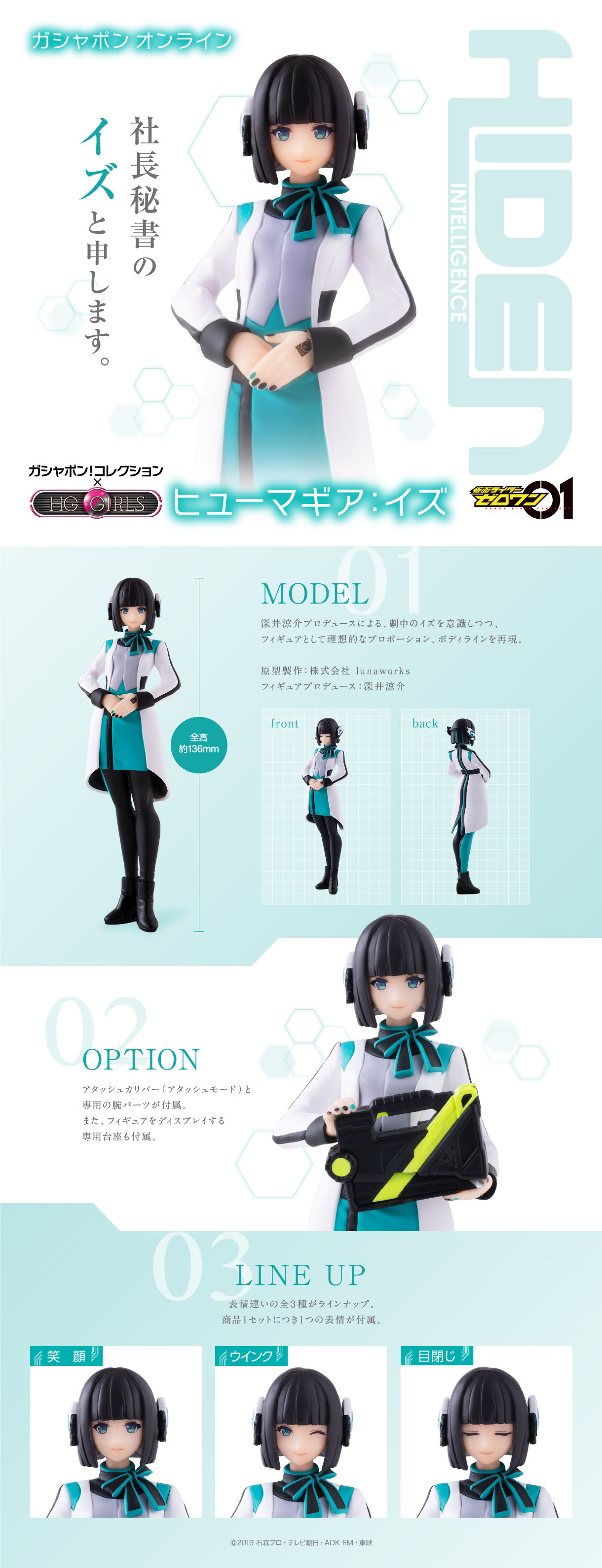 Gashapon! Collection x HG GIRLS Huma Gear: Is