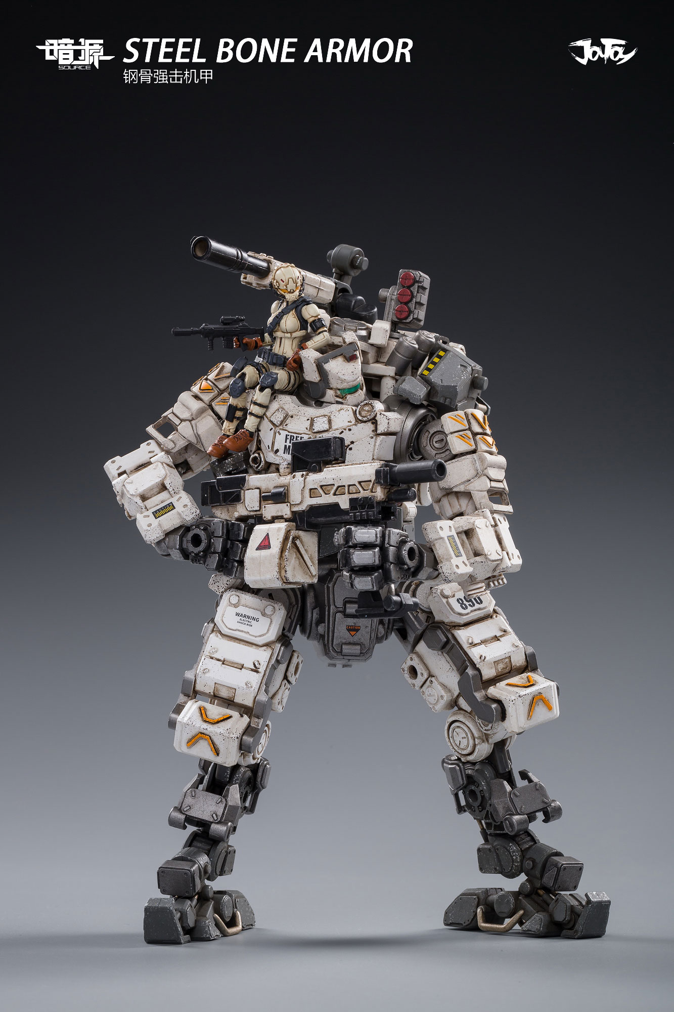 1/25 Steel Bone Armor White